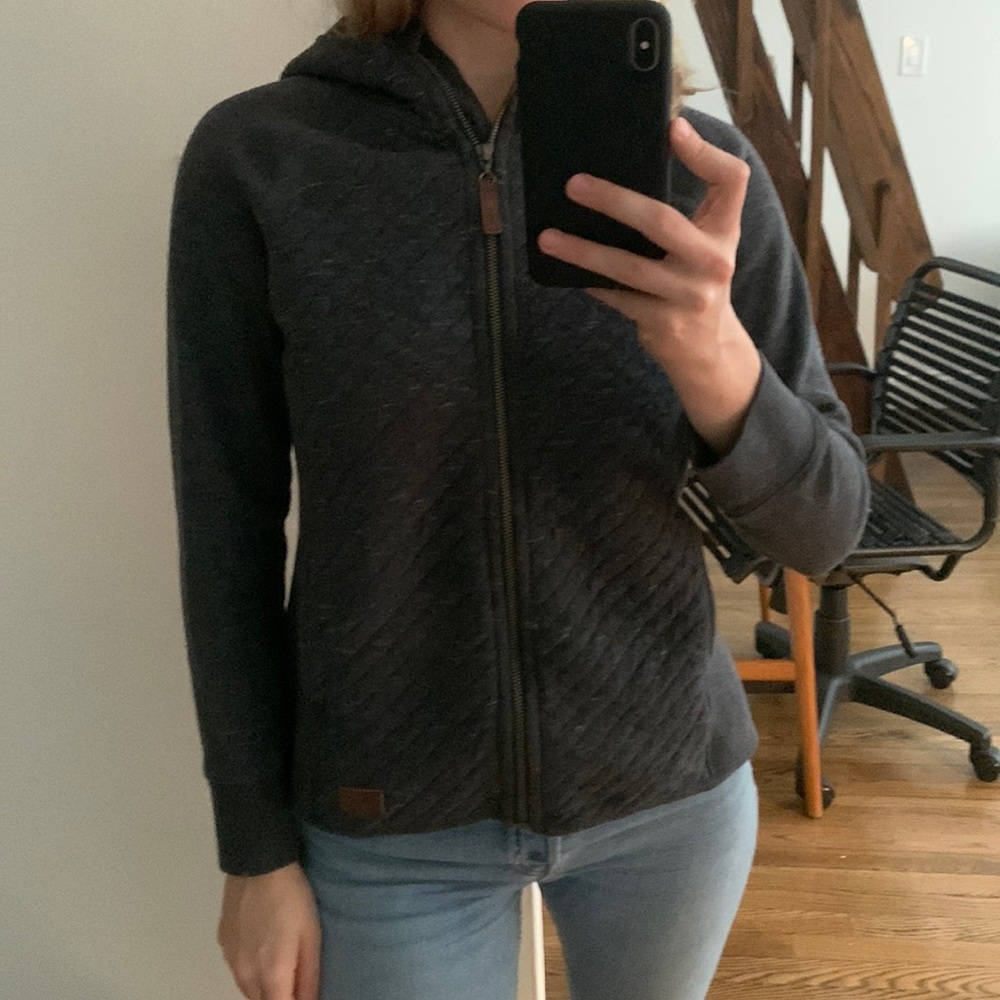 LL Bean Quilted Full Zip Jacket